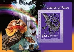 Palau - Lizards -  Souvenir Sheet - PAL1134S