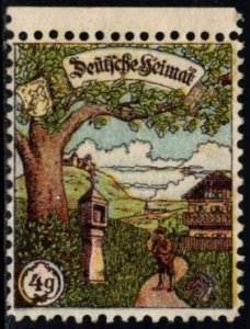 Vintage Germany Poster Stamp German Homeland (Deutsche Heimat)