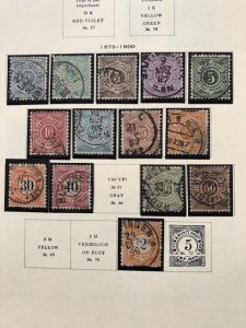 Wurttemberg 10 Scans - In Mounts