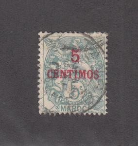 French Morocco Scott #15 Used