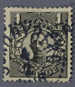 Sweden #72 Used Fine/VF Cancel SUNDBYBERG Date 4 2 1918