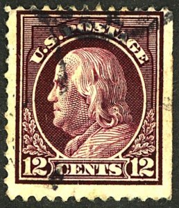 U.S. #417 USED CREASES