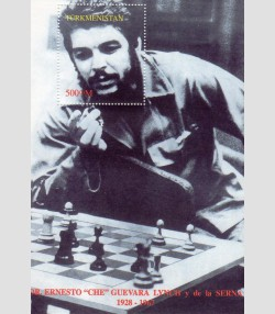 Turkmenistan 1997 CHE GUEVARA CHESS s/s Perforated mnh.vf