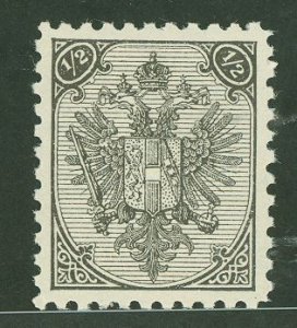 Bosnia & Herzegovina (1879-1918) #1a Unused Single