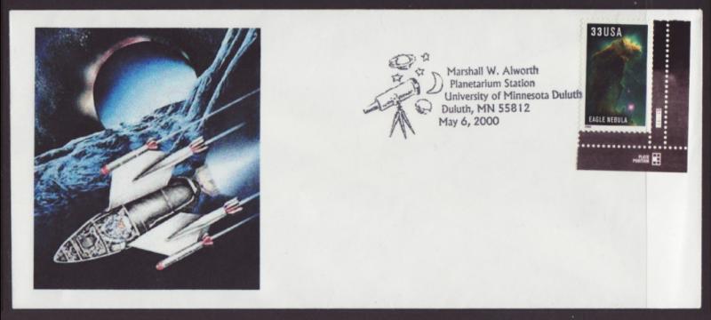 US Planetarium Station,Duluth,MN 2000 # 10 Cover