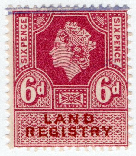 (I.B) Elizabeth II Revenue : Land Registry 6d