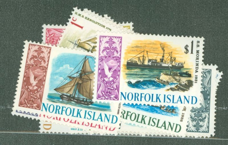 Norfolk Island #100-113  Single (Complete Set)