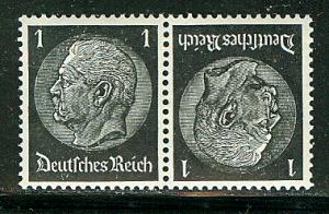 Germany Scott # 415 + 415, mint hr, tete beche, K21