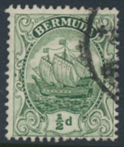 Bermuda  SG 45a SC# 41a Used Deep  Green  see details and scans