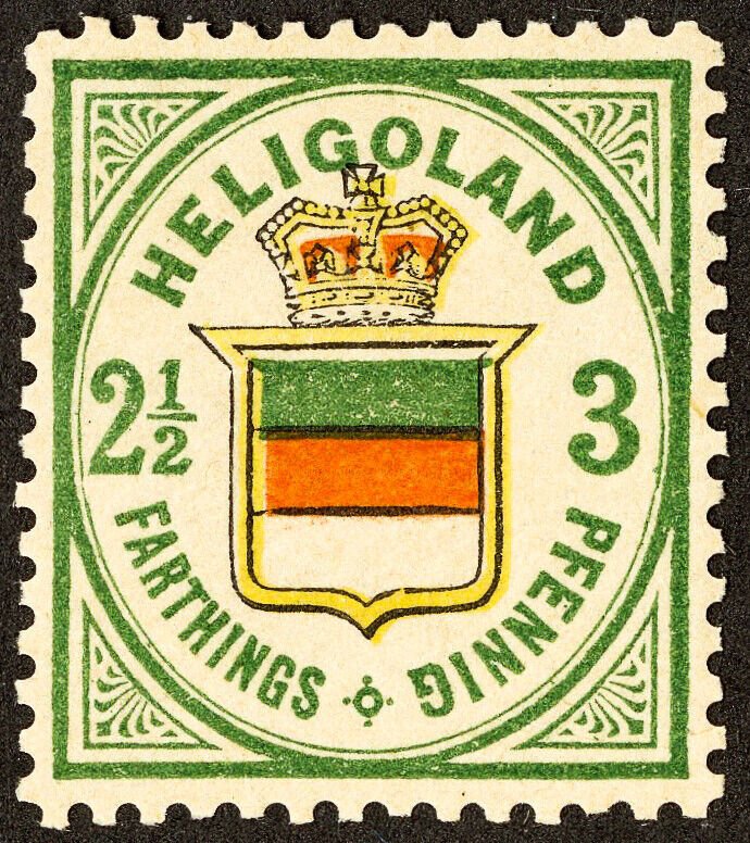 Heligoland Stamps # 20 MLH VF Scott Value $220.00