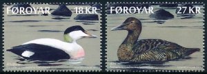 Faroe Islands 2017 The Faroese Eider Duck Set of 2 SG765-766 MNH