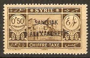 Alexandretta 1938 Scott J1 Syrian Airmail Stamp Overprinted MNH