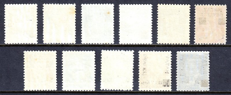 HATAY — SCOTT 1-15 — 1939 ATATÜRK SURCHARGE SET — MH — SCV $56