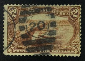 MOMEN: US STAMPS #293 USED LOT #72154* 