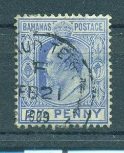 Bahamas sc# 46 used cat value $32.50