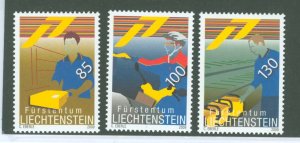 Liechtenstein #1434-1436 Mint (NH) Single (Complete Set)