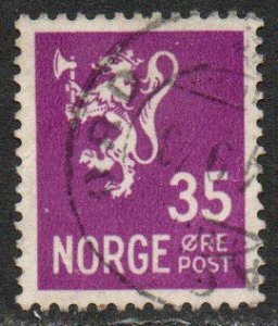 Norway Sc #199 Used