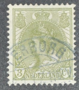 DYNAMITE Stamps: Netherlands Scott #62 – USED