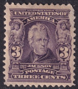 #302 Mint OG, VF, Round corner (CV $55 - ID35248) - Joseph Luft