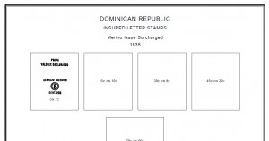 DOMINICAN REPUBLIC STAMP ALBUM PAGES 1865-2011 (281 PDF digital pages)