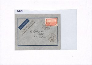 France Cols ALGERIA Air Mail 1946 Cover Algiers-Constantine First Flight? YV243