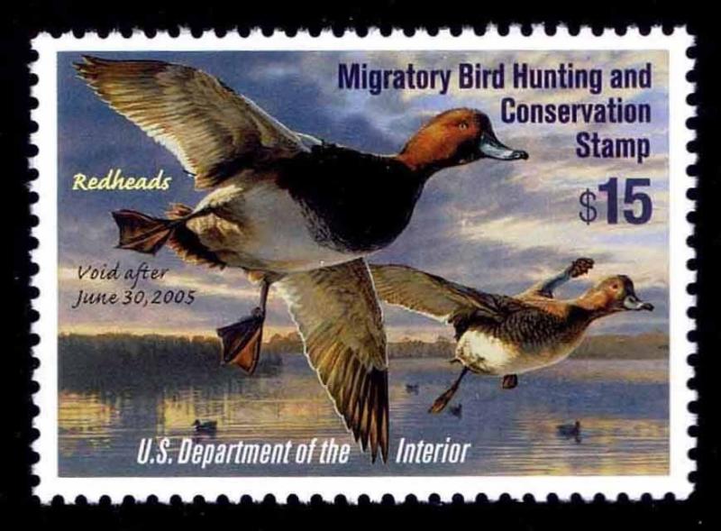 RW71 **MINT** FEDERAL DUCK STAMP OF 2004 - OGNH - VF  (ESP#0748)