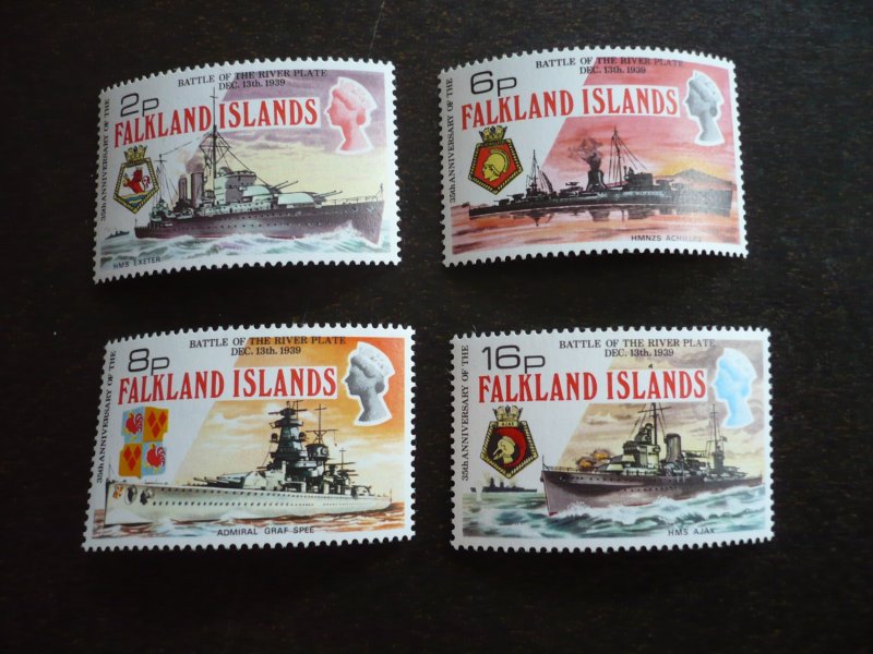 Stamps - Falkland Islands - Scott# 237-240 - Mint Never Hinged Set of 4 Stamps