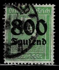 Germany 1923,Sc.#261 used,  cv. € 5,50