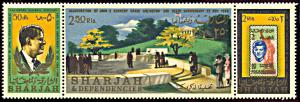 Sharjah Michel 333A-335A, MNH, Kennedy 3rd Anniversary of Death