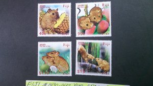 Fiji 2020 Year of Rat Issue Scott# 1430-1433 Mint XF NH CPL set of 4