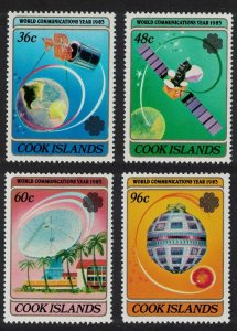 Cook Is. World Communications Year 4v 1983 MNH SG#927-930