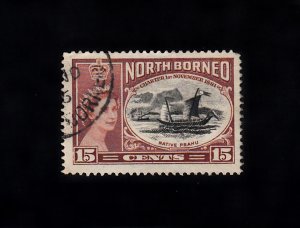 North Borneo Scott #277 Used