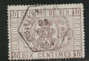 Belgium Scott Q1 used parcel post stamp