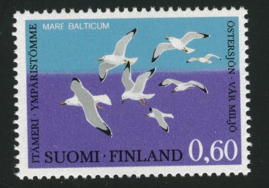 FINLAND SUOMI Scott 545 MNH** 1974 seagull  stamp