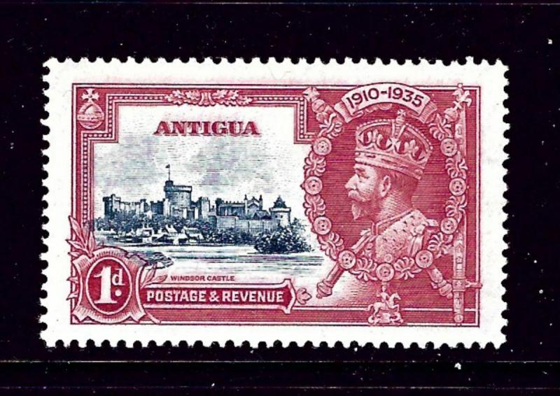 Antigua 77-80 MNH 1935 KGV Silver Jubilee