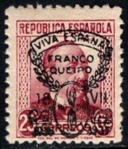 1936 Spain Propaganda Civil War Viva España Franco Queipo 18 VII 1936-1937