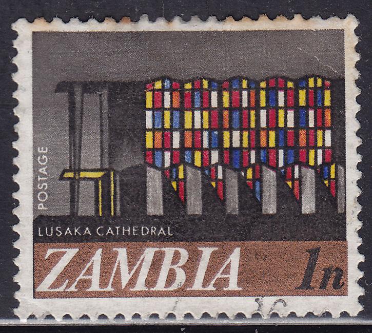 Zambia 39 USED 1968 Lusaka Cathedral