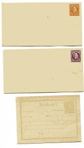 NETHERLAND INDIES CURACAO LOVELY LOT CLASSIC POSTAL STATIONARIES SEE SCANS