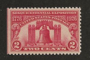 UNITED STATES SC# 627  VF/MNH 1927