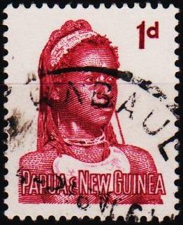 Papua New Guinea.1961 1d S.G.28 Fine Used