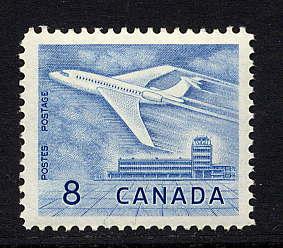 Canada #436 mint, Planes