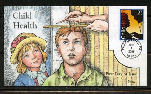 United States #3938 (US512) Collins FDC 2005 Child Health Issue, VF cond