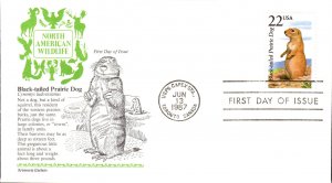 #2325 Black-tailed Prairie Dog Aristocrat FDC