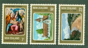 NEW ZEALAND 671-3 MH BIN $0.90