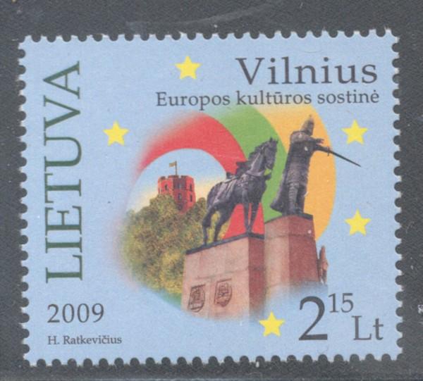 Lithuania Sc 891 2009 Vilnius Cultural Capital mint NH