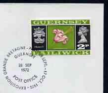 Postmark - Guernsey 1972 cover bearing illustrated cancel...