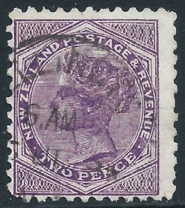 New Zealand, Sc #62, 2d Used