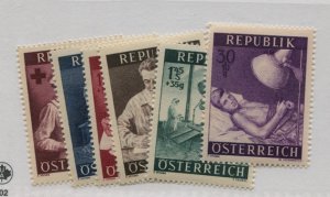 AUSTRIA   B288-93   MNH