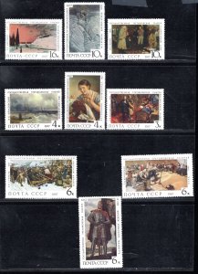 RUSSIA SC# 3420-28  FVF/MNH