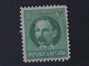​CUBA-1917-SC#264 JOSE MARTI- MNH VF 107 YEARS OLD WE SHIP TO WORLDWIDE.